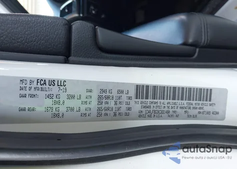 2019 Jeep Grand Cherokee Limited 4X4 из США, поврежденный, VIN 1C4RJFBG3KC831480